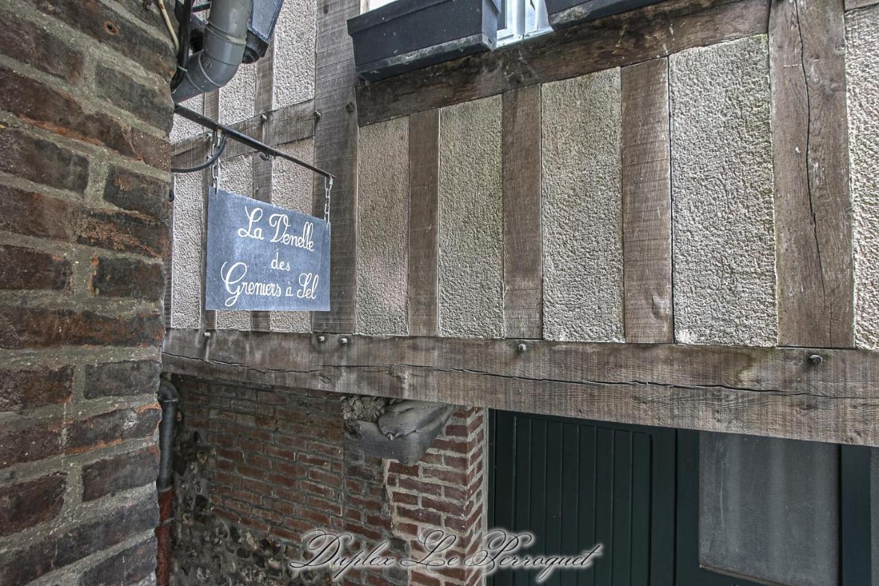 La Venelle Des Greniers A Sel Leilighet Honfleur Eksteriør bilde