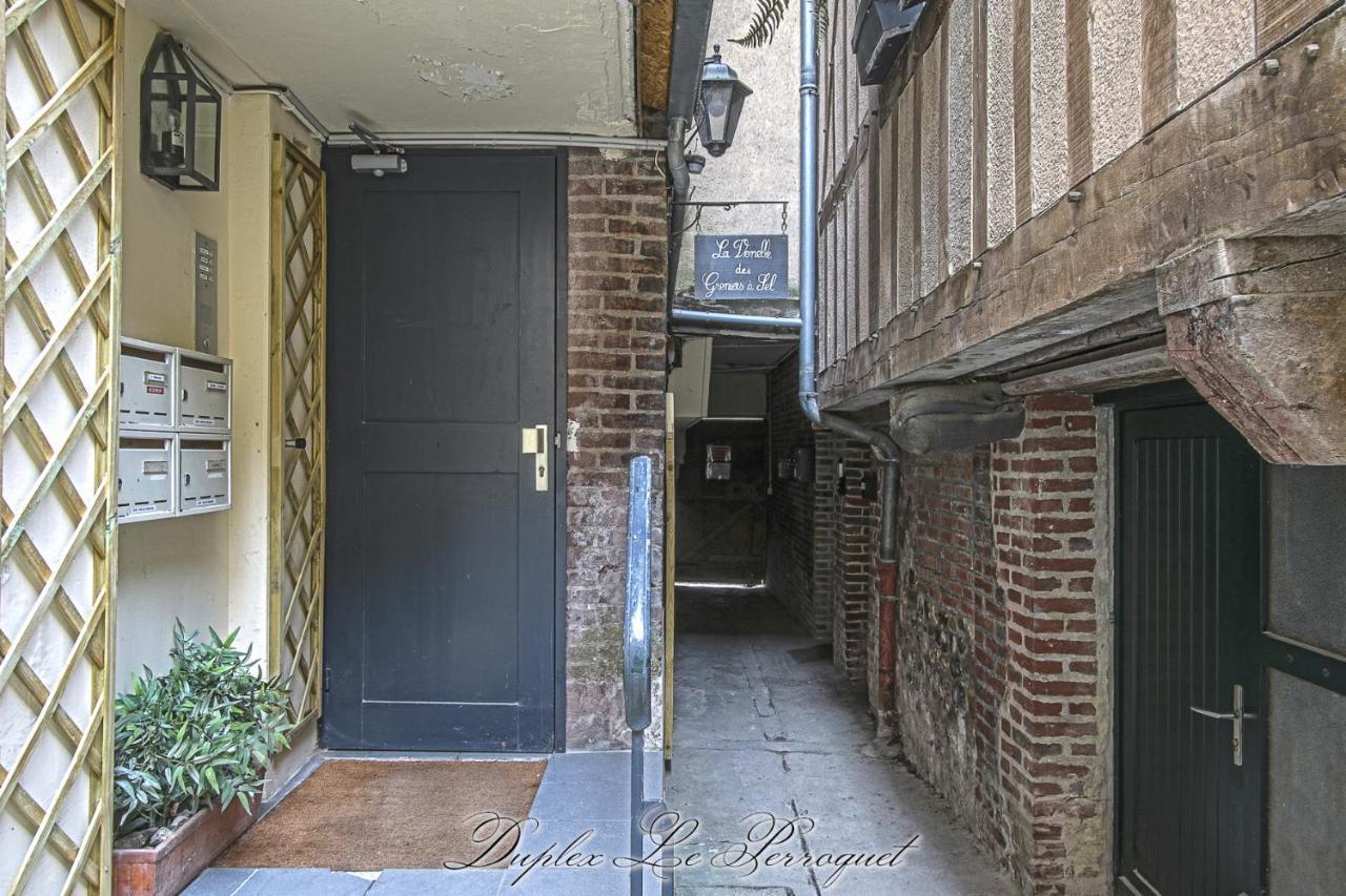 La Venelle Des Greniers A Sel Leilighet Honfleur Eksteriør bilde